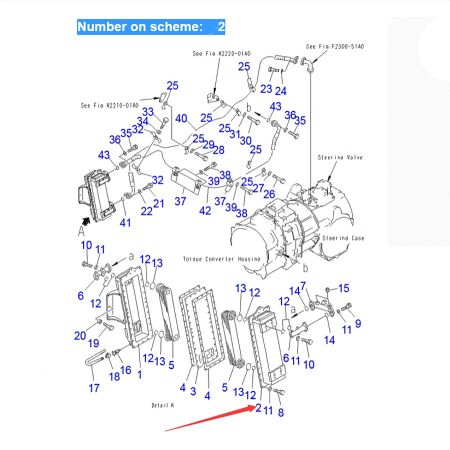 engine-oil-cooler-195-03-43100-195-03-00250-195-03-00251-195-03-00252-for-komatsu-bulldozer-d375a-1-d375a-2-d375a-3-d375a-5