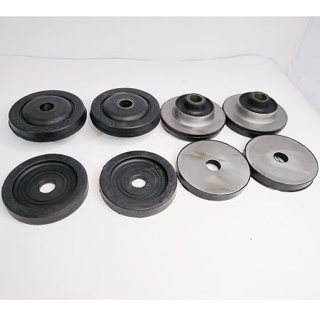 Engine Mounting Rubber Cushion YW02P01004P1 for Kobelco Excavator SK100 SK115DZ-4 SK120-4 SK120-5 SK130 SK130-4