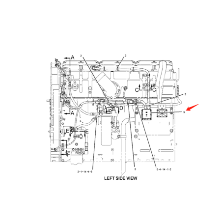 Engine Harness 239-5929 2395929 for Caterpillar CAT Excavator 365C 365CL 365CL MH 374DL 385C 385CFS 385CL 385CL MH 390D 390DL Engine C18 C15