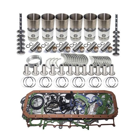 Kit de reconstruction de revision de moteur pour moteur Isuzu 6BG1 6BG1T 6BG1XABFA pelle Hitachi ZAX230-6 ZAX200 EX300-5 EX125WD EX200-5 ZX210W-3