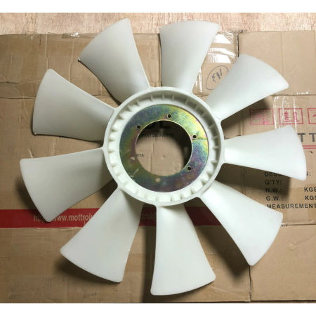 Fan Cooling Blade 1786578 178-6578 for Caterpillar Excavator CAT 318C 319C LN 320C 320C L Engine 3066 with 6 Blades