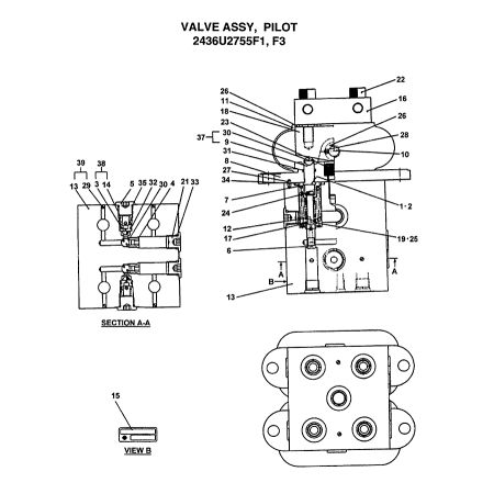 صمام دواسة القدم صمام الطيار 2436U2755F1 لحفارة كوبيلكو ED180 MD140C SK100-3 SK130 SK60-4