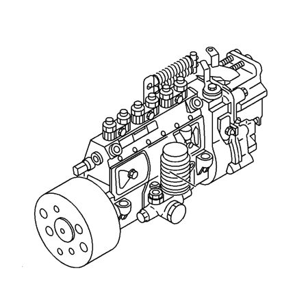 Fuel Injection Pump 1156031641 for Hitachi EX300-5 EX350K-5 EX370-5M EX385USR Excavator with Isuzu 6SD1 Engine