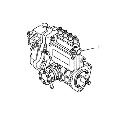 Pompe d'injection de carburant VV72943051490 pour pelle Case CX47