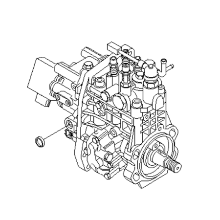 Fuel Injection Pump XJAU-00993 XJAU00993  for Hyundai Excavator R55-7A R55-9 R55W-7A R55W-9 R60CR-9