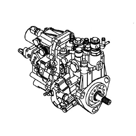 Fuel Injection Pump YNM729242-51380 for Hitachi ZX30U-2 ZX35U-2 ZX40UR-2 ZX40UR-2U Excavator with For Yanmar 3TNV88 Engine