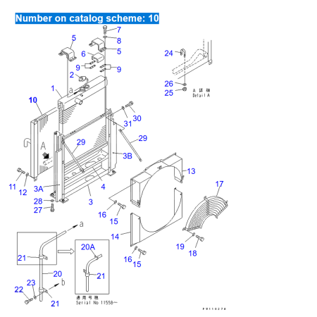 hydraulic-oil-cooler-208-03-31120-2080331120-for-komatsu-excavator-pc400-3-pc400lc-3