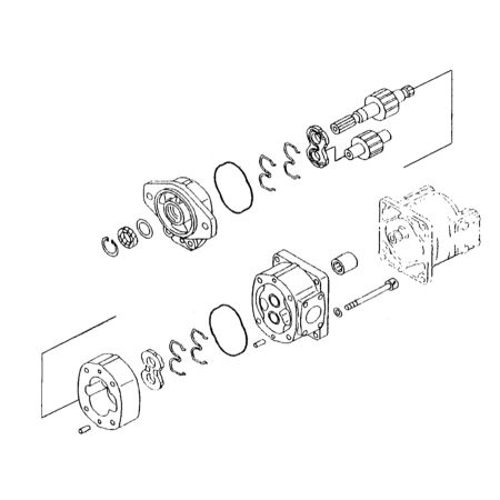 Hydraulic Pump SAL40 705-21-32060 7052132060 for Komatsu Wheel Loader WA300L-3 WA320 WA320-3