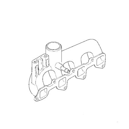 Inlet Manifold 1G817-11770 1G81711770 for Kubota Excavator KX121-3 KX121-3S KX161-3 KX161-3S U45-3 U45-3S