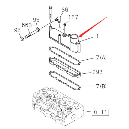 Collecteur d'admission 5863017160 pour pelle Hitachi EX20U-3 EX20UR-3 ZX25 avec 3YE1 3YK1