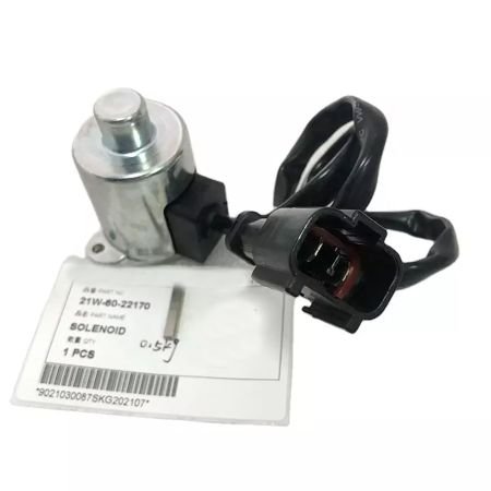 Solenoid Valve 24V 21W-60-22170 21W6022170 for Komatsu Excavator PC128UU-1 PC228UU-1 PC75UU-2 PC75UU-2E