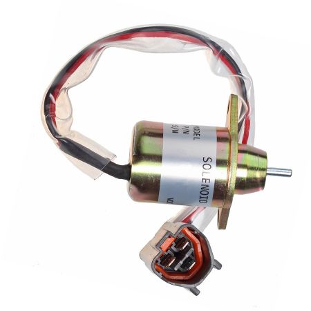 Stop Solenoid YNM119233-77932 for Hitachi ZX10U-2 ZX14-3 ZX16-3 ZX18-3 ZX22U-2 ZX27U-2 ZX27U-3 ZX29U-3 ZX30U-2 ZX30U-3 Excavator