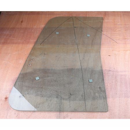 Upper Rear Door Glass 2903-1219A for Doosan Daewoo Excavator SOLAR 330LC-V SOLAR 340LC-7 SOLAR 340LC-V SOLAR 400LC-V SOLAR 420LC-V SOLAR 450LC-V SOLAR 470LC-V SOLAR 500LC-V