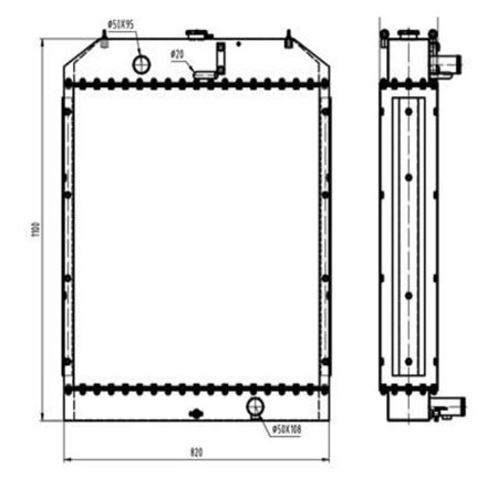 water-tank-radiator-ass-y-for-doosan-excavator-dh220-3