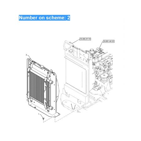 water-tank-radiator-ass-y-ps05p00002f1-for-new-holland-excavator-e55bx