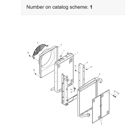 water-tank-radiator-core-13g51000-13g51000a-13g51000b-for-doosan-daewoo-excavator-solar-75-v