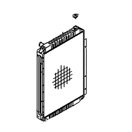 Hydraulic Oil Cooler 206-03-K1180 20603K1180 for Komatsu PC290LC-6K PC290NLC-6K Excavator