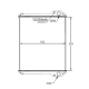 Water Tank Radiator 30925728 30-925728 30925728 for JCB Excavator .714 718 714 722 .722 .718