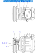 Air Conditioning Compressor 14X-Z11-8580 for Komatsu Bulldozer D65PX-12U D65PX-12 D65P-12 D65EX-12U D65EX-12 D65E-12