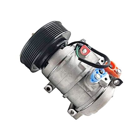 AC Compressor 11MH-90380 for Hyundai Excavator R35Z-7 R35Z-7A R35Z-9 R35Z-9A