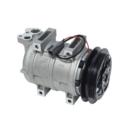 A/C Compressor 4710206 for Hitachi Excavator ZX140W-3 ZX145W-3 ZX170W-3 ZX190W-3 ZX200-3 ZX210K-3 ZX240-3 ZX250H-3 ZX250W-3 ZX270-3 ZX280LC-3 ZX330-3 ZX350K-3 ZX400W-3