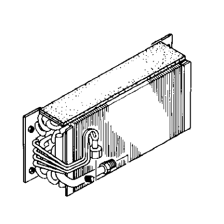 A/C Evaporator 4241632 4241633 for Hitachi Excavator EX1800 EX3500
