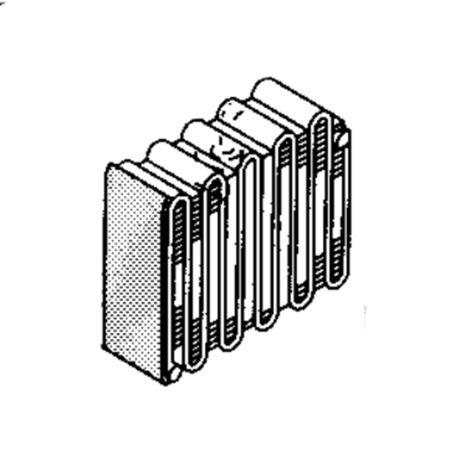 Evaporatore A/C 4418522 per escavatore Hitachi EX60-5(LC) EX60BUN-5