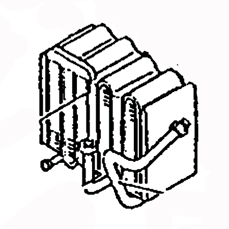 A/C Evaporator AT162135 for John Deere Excavator 690ELC