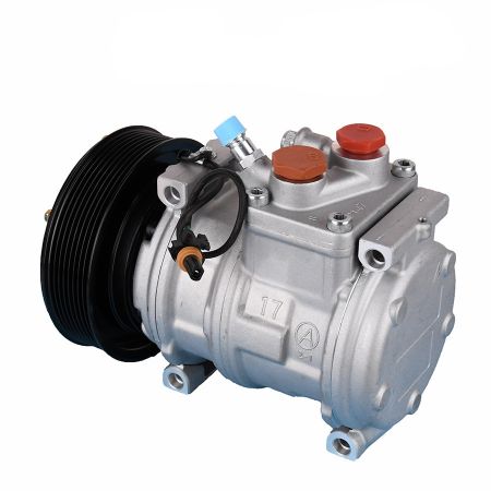 Air Conditioning Compressor AT168543 for Hitachi Wheel Loader LX100-5 LX120-5 LX150-5