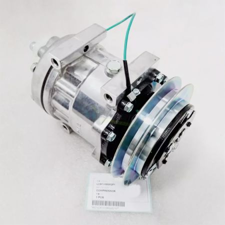 Air Conditioning Compressor LC91V00002F1 for Kobelco Excavator ED190LC SK160LC SK200-6 SK200LC-6 SK210LC SK210LC-6E SK250LC