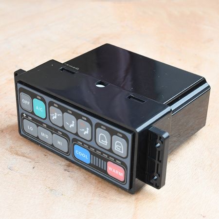 Air Conditioning Controller Panel 2543-9031A for Daewoo Doosan Excavator SOLAR 130LC-V SOLAR 130W-V(1) SOLAR 130W-V(2) SOLAR 150LC-V SOLAR 170LC-V SOLAR 170W-V SOLAR 200W-V SOLAR 220LC-V