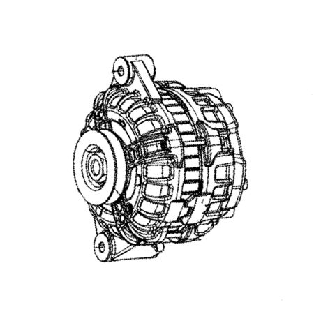 Alternator 7025381 for Bobcat Utility Vehicles 3600 3650