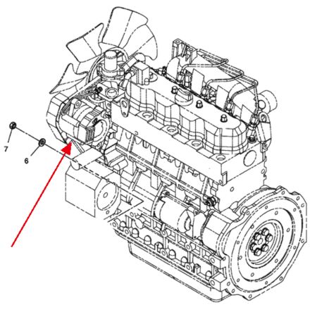 Alternator IR13496898 for Bobcat Compaction BCA24