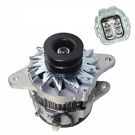 Buy Alternator VHS270402500 for Kobelco Excavator SK350-9 Hino Engine J08E from YEARNPARTS store