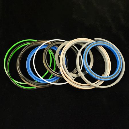 Bucket Cylinder Seal Kit 2438U1105R500 2438U1105R500P for Kobelco SK200-4 SK210-4 Excavator Rod 80 mm Bore 120 mm