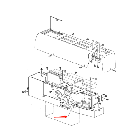 Console (L) Wiring Harness 4640298 for Hitachi Excavator EX1900-6 EX2500-6 EX3600-6 EX5500-6 EX8000 EX8000-6