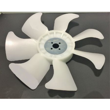 Cooling Fan Blade 121267-44741 for Hitachi Excavator ZX30U-3F ZX33U-3F ZX35U-3F ZX38U-3F