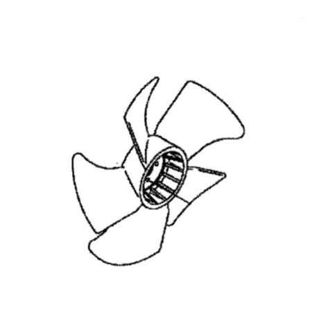 Cooling Fan Blade 373-5709 3735709 CA3735709 Caterpillar for Excavator 300.9D