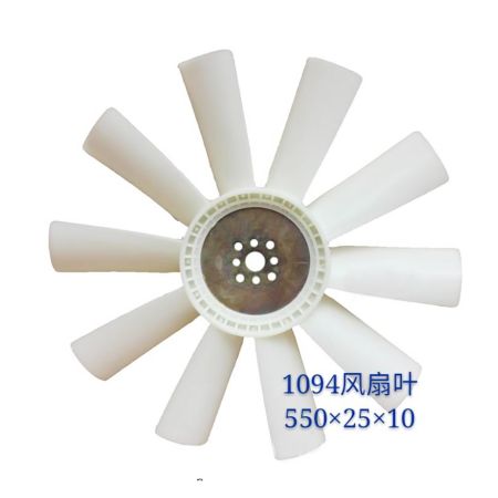 Cooling Fan Blade 3912753 C3912753 for Cummins Engine 6BT 10 Blades