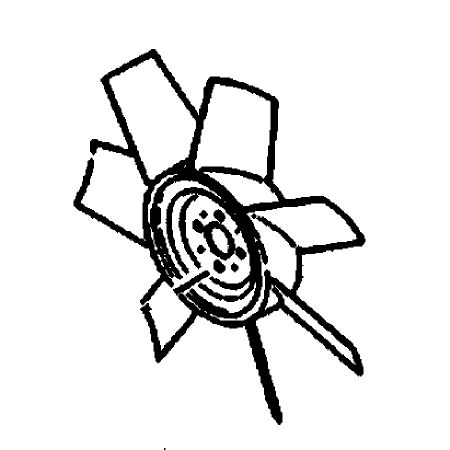 Cooling Fan Blade 6644833 for Bobcat Excavator 116