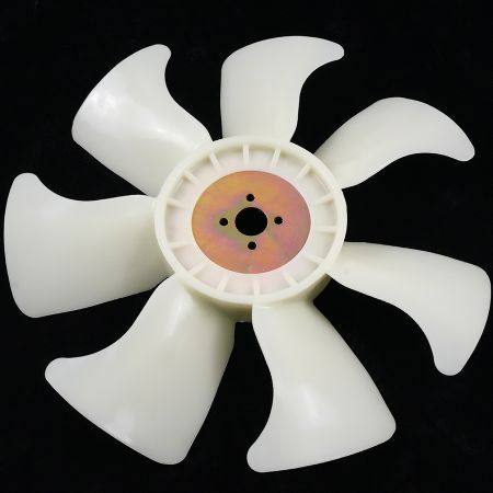 Cooling Fan Blade YNM121267-44741 for Hitachi Excavator ZX27U-3 ZX27U-3F ZX27UNA-3 ZX29U-3 ZX29U-3F ZX30U-3 ZX30U-3F ZX30U-3U