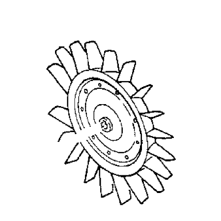 Cooling Fan Spider 4029460 for Hitachi Crawler Crane KH125