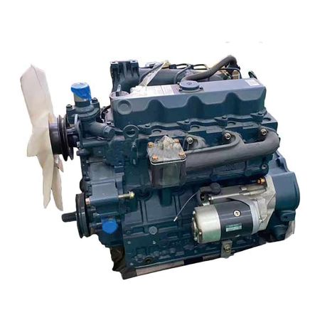 Engine Assy 4349358 for Hitachi EX40-2 EX45-2 Excavator with Kubota V2203-KA