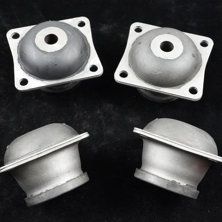 Engine Mounting Cushion VOE14661334 for Volvo EC140B EC140C EC140D EC160D EC170D EC180D ECR145C ECR145D Excavator