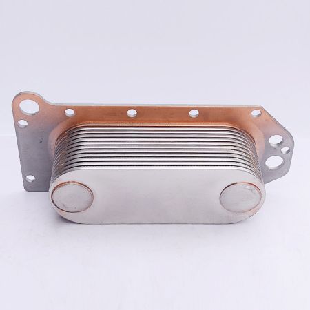 Enfriador de aceite de motor 3966365 para excavadora Hyundai R320LC-7A R320LC-9 R360LC-7A R380LC-9 R380LC-9DM R380LC-9MH R430LC-9 con Cummins 6BT
