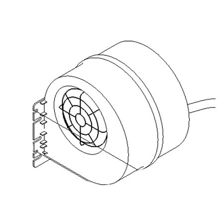 Fan Blower Motor ZFAD-00036 for Hyundai Excavator R16-9 R25Z-9A R27Z-9 R35Z-7 R35Z-9