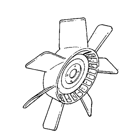 Fan Cooling Blade Spider 166-2941 1662941 for Caterpillar Excavator CAT 321B 321B LCR Engine 3066