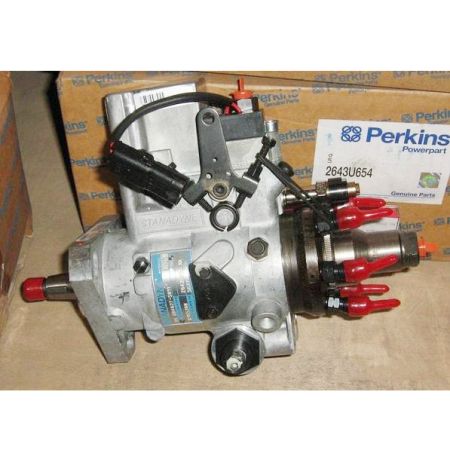 パーキンスエンジン 1006-6T 用燃料噴射ポンプ 2643U654