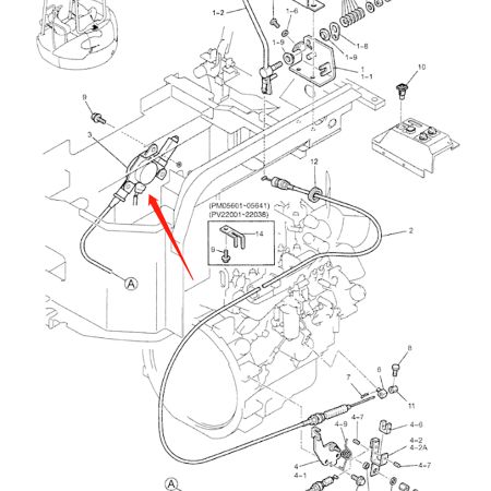 Governor Motor PM20S00006F1 for Case CX25 Excavator
