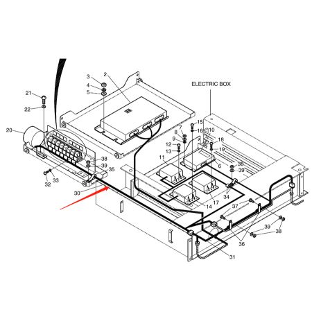 Harness ASS'Y 2530-1603A 25301603A for Doosan Daewoo Excavator SOLAR130LC-V SOLAR150LC-V SOLAR220LC-V SOLAR330LC-V SOLAR400LC-V